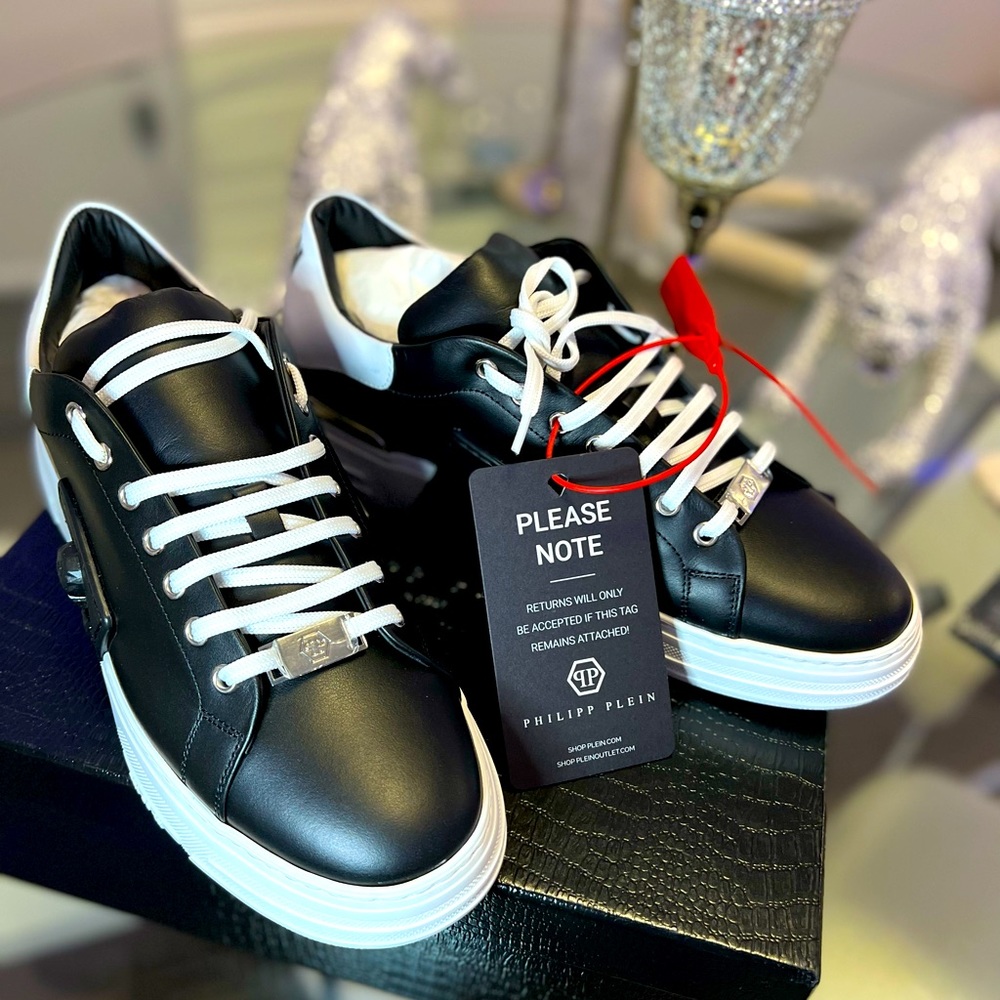 Philipp Plein Phantom Kicks. 100% Authentic. Leather, light weight